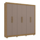 Guarda Roupa Casal 6 Portas 2 Gavetas Cb02m569 Kappesberg