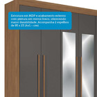 Guarda-Roupa Casal 6 Portas 2 Gavetas Com Espelho 194,40cm To