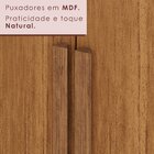 Guarda-roupa Casal 6 Portas 2 Gavetas Com Pés 100% Mdf Nápole