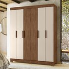 Guarda Roupa Casal 6 Portas 2 Gavetas Facille Albatroz Móveis