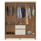 Guarda Roupa Casal 6 Portas 2 Gavetas Flash Ii D02 Amendola/o