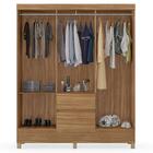 Guarda Roupa Casal 6 Portas 2 Gavetas Flash Ii D02 Amendola T