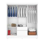 Guarda Roupa Casal 6 Portas 2 Gavetas Flash Ii Demóbile