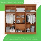 Guarda-roupa Casal 6 Portas 2 Gavetas França