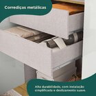 Guarda-roupa Casal 6 Portas 2 Gavetas Gliese Espresso Móveis