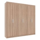 Guarda Roupa Casal 6 Portas 2 Gavetas Internas Montreal Yesca