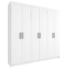Guarda Roupa Casal 6 Portas 2 Gavetas Internas Montreal Yesca