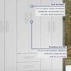 Guarda-roupa Casal 6 Portas 2 Gavetas Itapema Branco
