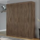 Guarda Roupa Casal 6 Portas 2 Gavetas Lyon Conquista Móveis C