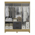 Guarda Roupa Casal 6 Portas 2 Gavetas Mobi Albatroz