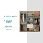 Guarda Roupa Casal 6 Portas 2 Gavetas Native Carraro