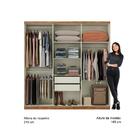 Guarda Roupa Casal 6 Portas 2 Gavetas Native Carraro