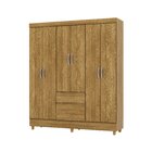 Guarda-roupa Casal 6 Portas 2 Gavetas Panama Nature