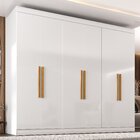 Guarda-roupa Casal 6 Portas 2 Gavetas Paris Espresso Móveis B