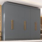 Guarda-roupa Casal 6 Portas 2 Gavetas Paris Onix