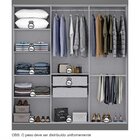 Guarda-roupa Casal 6 Portas 2 Gavetas Paris Onix