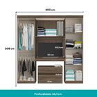 Guarda Roupa Casal 6 Portas 2 Gavetas Porto Legno Carraro