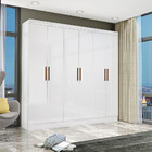 Guarda Roupa Casal 6 Portas 2 Gavetas Reis