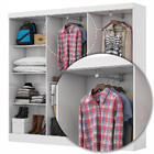 Guarda Roupa Casal 6 Portas 2 Gavetas Reis