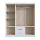 Guarda Roupa Casal 6 Portas 2 Gavetas Texas Doripel