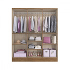 Guarda Roupa Casal 6 Portas 2 Gavetas Xangai Doripel