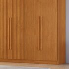 Guarda Roupa Casal 6 Portas 2 Portas Ripadas 6 Gavetas Dubai