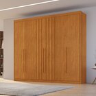 Guarda Roupa Casal 6 Portas 2 Portas Ripadas 6 Gavetas Dubai