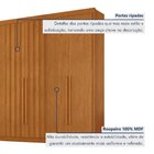 Guarda Roupa Casal 6 Portas 2 Portas Ripadas 6 Gavetas Dubai