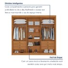 Guarda Roupa Casal 6 Portas 2 Ripadas 100% Mdf Portugal 100%