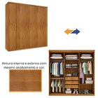 Guarda Roupa Casal 6 Portas 3 Gavetas 219cm Olimpo Montagem F