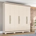 Guarda Roupa Casal 6 Portas 3 Gavetas B358 Briz