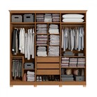 Guarda-roupa Casal 6 Portas 3 Gavetas Cb02r583 Canela - Kappe