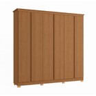 Guarda-roupa Casal 6 Portas 3 Gavetas Cb02r583 Canela - Kappe