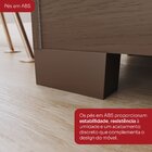 Guarda Roupa Casal 6 Portas 3 Gavetas Cover Castanho Hp