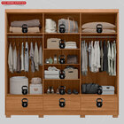 Guarda Roupa Casal 6 Portas 3 Gavetas Himalaia Demobile