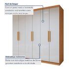 Guarda-roupa Casal 6 Portas 3 Gavetas Jazz