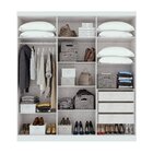 Guarda-roupa Casal 6 Portas 3 Gavetas Jazz Branco