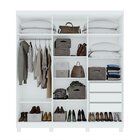 Guarda-roupa Casal 6 Portas 3 Gavetas Jazz E Pés