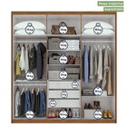 Guarda Roupa Casal 6 Portas 3 Gavetas Libra Lopas