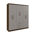 Guarda Roupa Casal 6 Portas 3 Gavetas Lisboa 2050 Móveis Dori