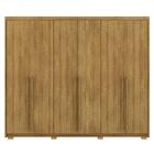Guarda Roupa Casal 6 Portas 3 Gavetas Mdf 275 Cm Vlr