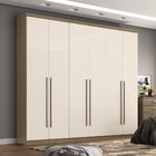 Guarda-roupa Casal 6 Portas 3 Gavetas Melvin Espresso Móveis