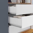 Guarda Roupa Casal 6 Portas 3 Gavetas Nt 5190 Notável Móveis