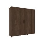 Guarda Roupa Casal 6 Portas 3 Gavetas Olimpo Tcil Móveis