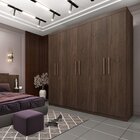 Guarda Roupa Casal 6 Portas 3 Gavetas Olimpo Tcil Móveis