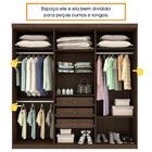 Guarda Roupa Casal 6 Portas 3 Gavetas Olimpo Tcil Móveis