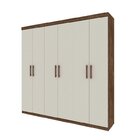 Guarda-roupa Casal 6 Portas 3 Gavetas Olimpo Tcil Móveis Cuma