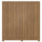 Guarda Roupa Casal 6 Portas 3 Gavetas Pratico D02 Amendola To