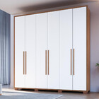 Guarda Roupa Casal 6 Portas 3 Gavetas Safira Móveis Castro