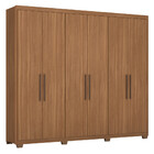 Guarda Roupa Casal 6 Portas 3 Gavetas Sumatra Demobile